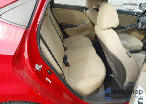 2014 Hyundai Accent Gls из США, поврежденный, VIN KMHCU4AE1EU597433